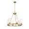 Z-Lite Titus 6 Light Chandelier, 26in. W x 24.5in. H, Modern Gold 826-6MGLD - alternate 3